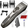 EVERSUNN Dog Clippers Electric Dog Grooming Clippers Cordless Dog Trimmer Low Noise Pet Clipper for Dogs Rechargeable Dog Hair Clippers Set Professional Grooming Clippers for Dogs Cats & Other Pets